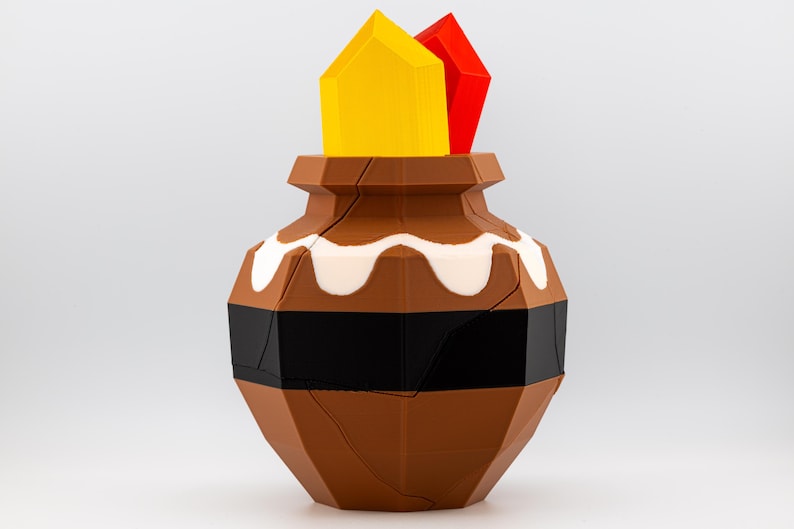 Legend of Zelda breakable pot with Rupees image 3