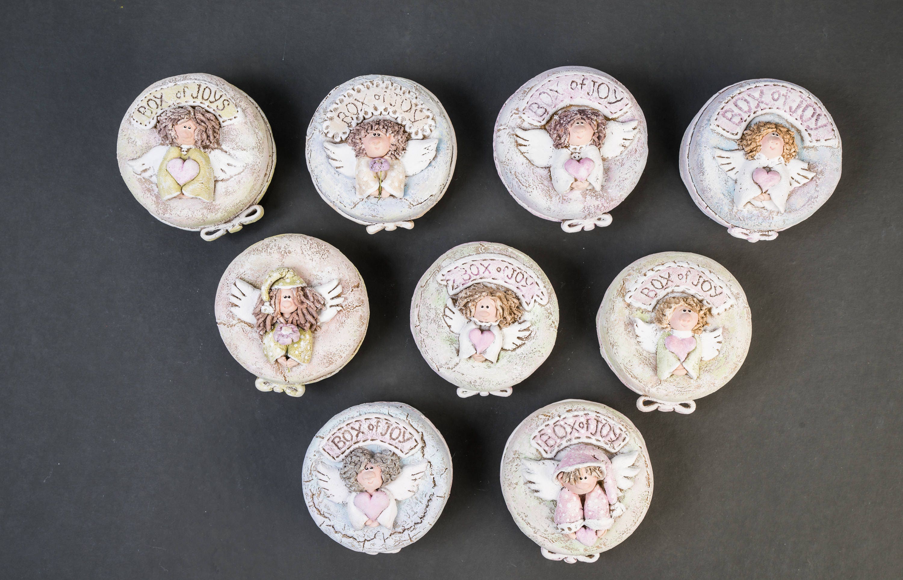 Memory Box Baby Keepsake Box Man Angel Figurine Angel Trinket Box ...