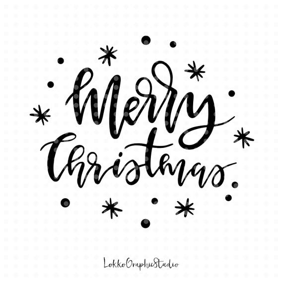 Download Merry Christmas Svg Christmas Svg Cut Files Winter Svg Svg Etsy
