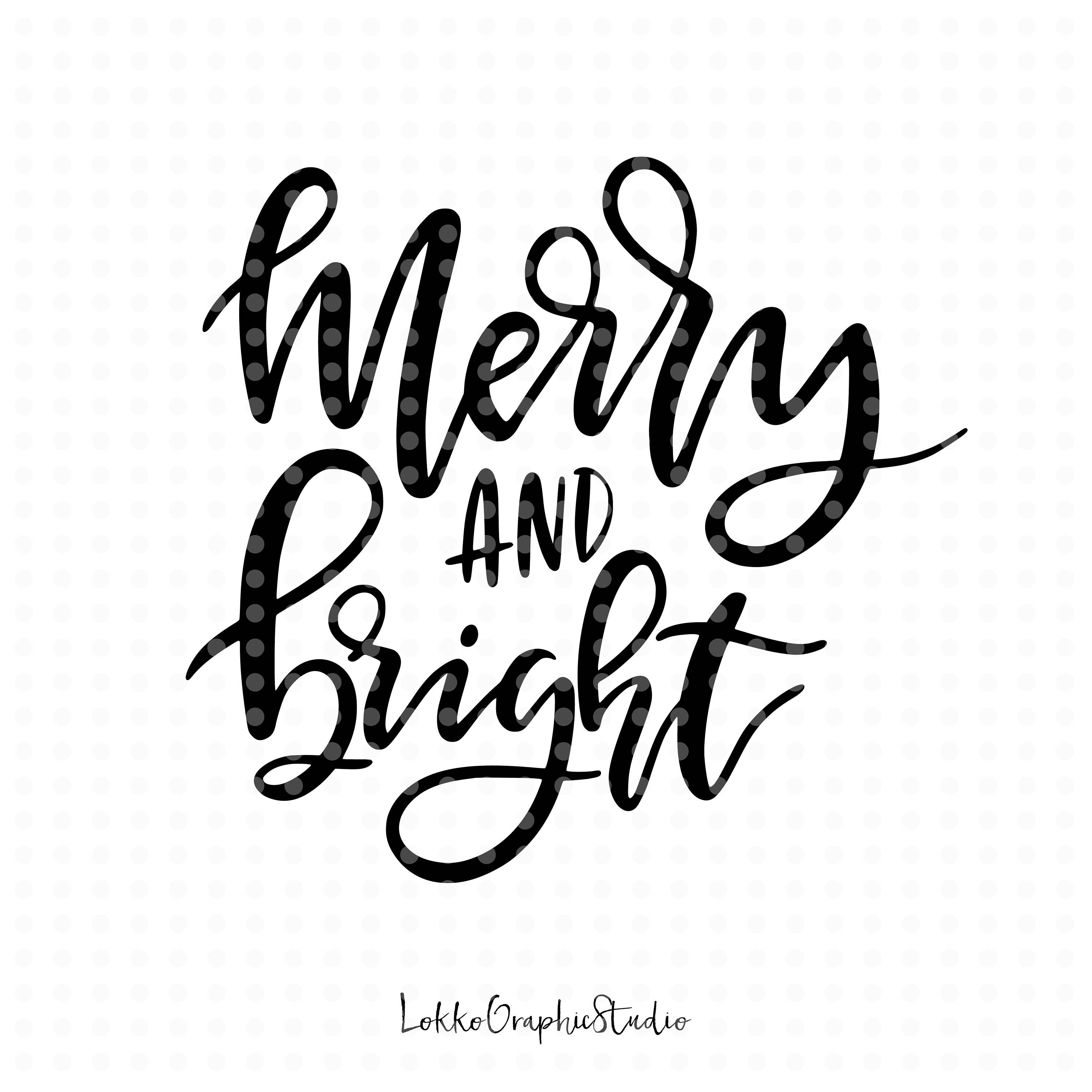 Download Merry Christmas SVG Christmas svg Christmas Cut File Hand ...