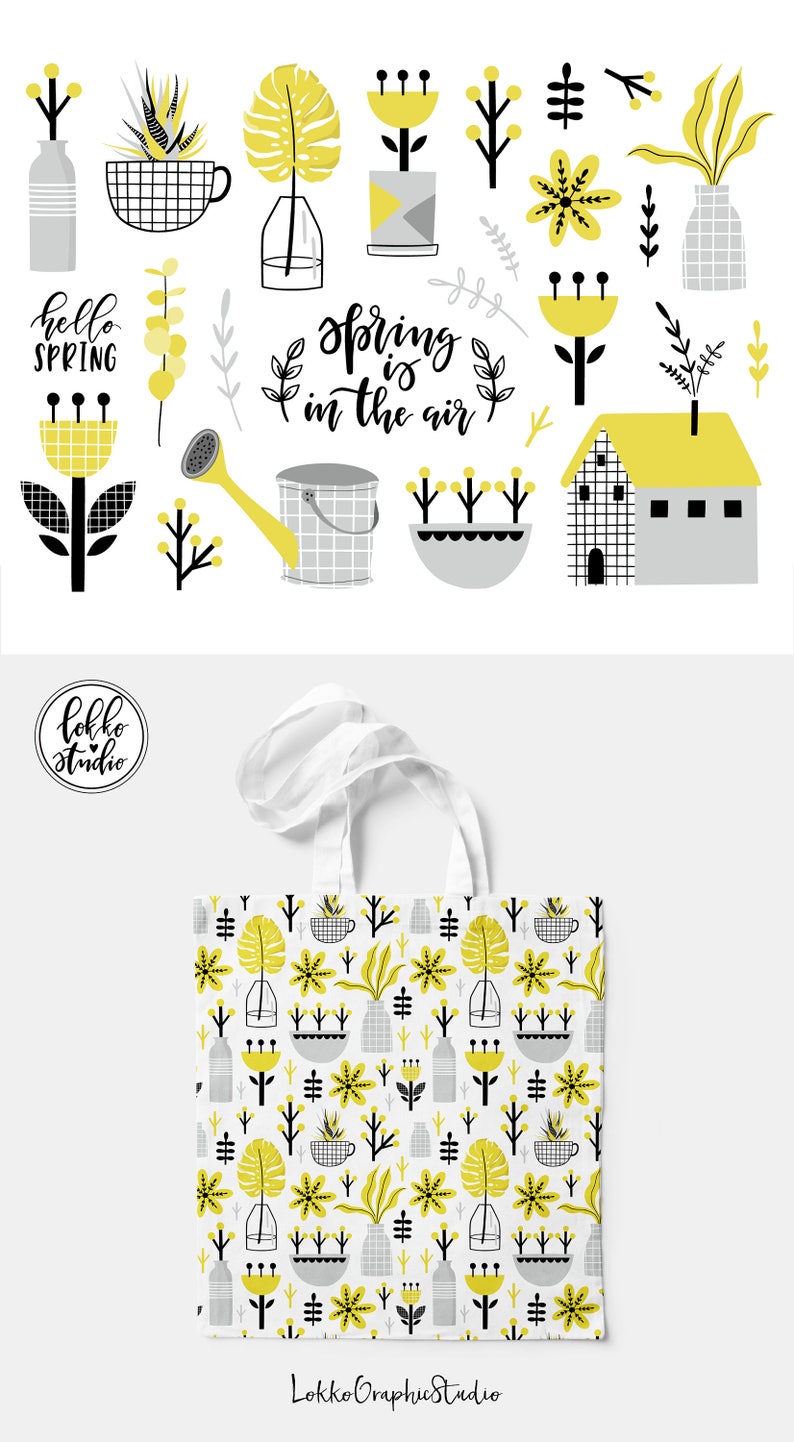 Download Spring / clipart / flower / yellow / plants / overlay ...