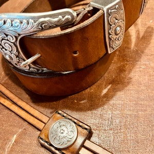 Western belt and bolo set image 2