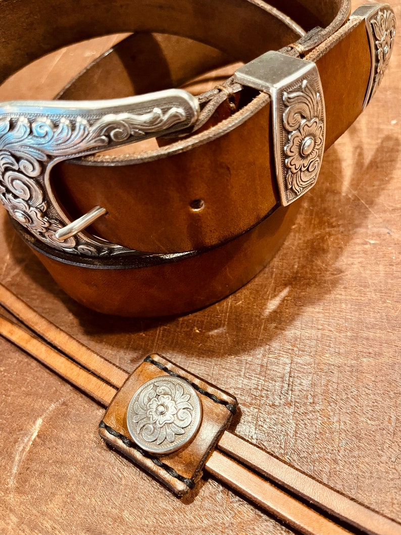 Western belt and bolo set image 2