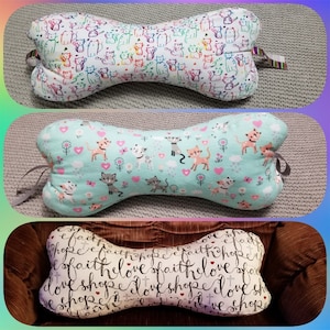 Contoured &quot;Bone-Shaped&quot; Neck Pillow  * travel * reading * lounging * injuries *