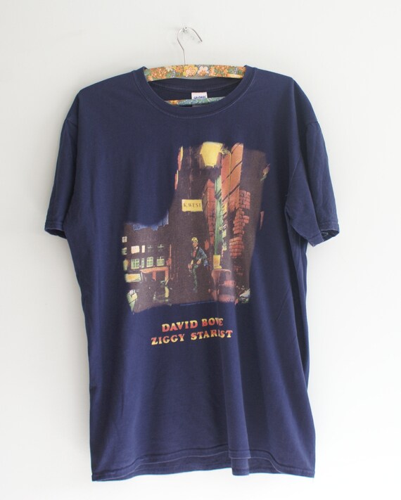 Rare Official David Bowie Ziggy Stardust T-shirt,