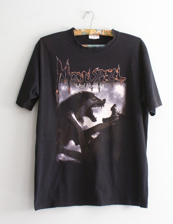 Vintage Moonspell T-shirt, Moonspell Wolfheart T-s