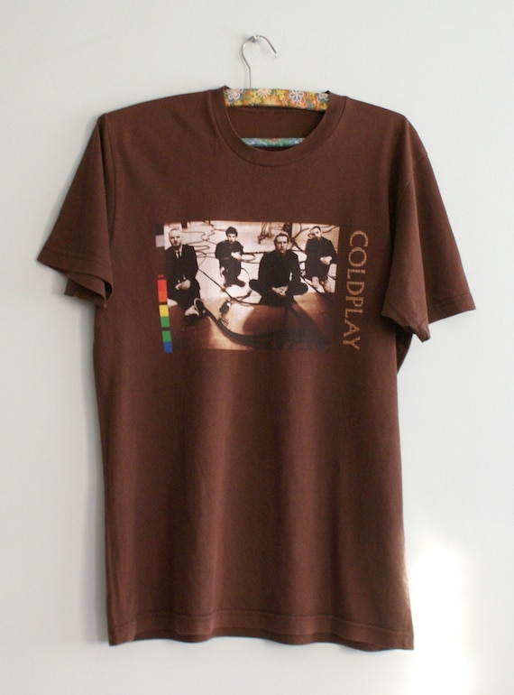Rare Official Coldplay t-shirt, Coldplay Twisted L