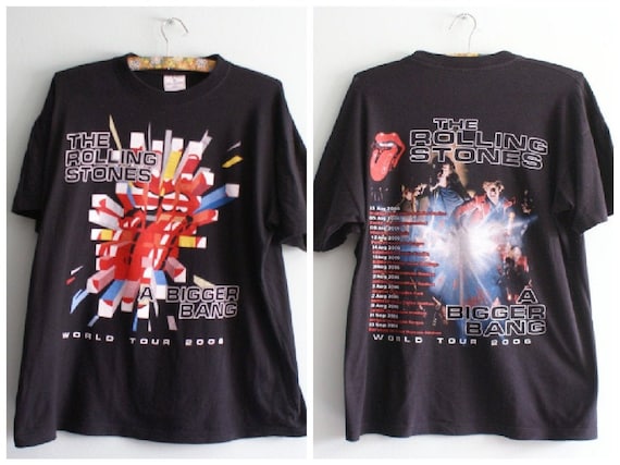 Rolling Stones Tour T-shirt - Official Rolling Sto