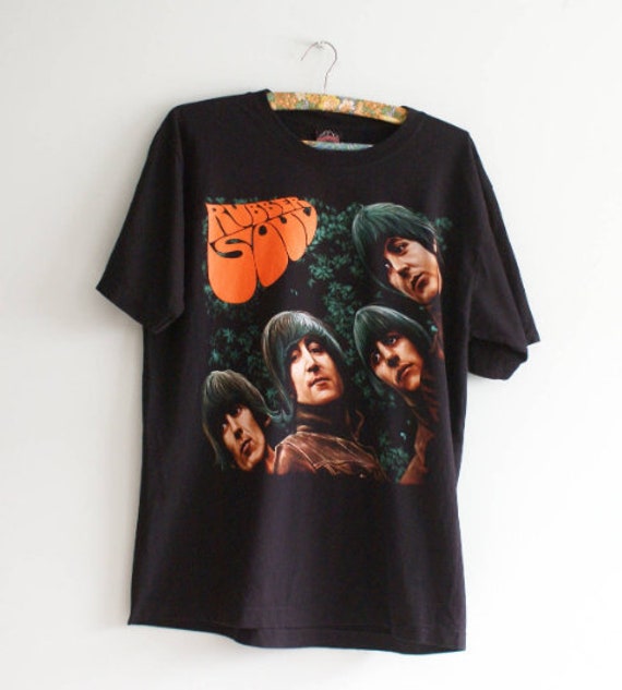 The Beatles T-shirt, Vintage The Beatles Rubber So
