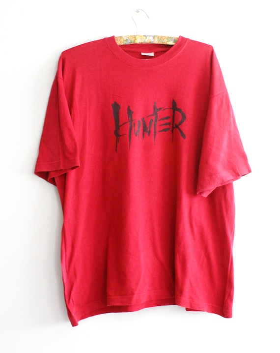 Hunter t-shirt with Autographs, Unique Hunter band