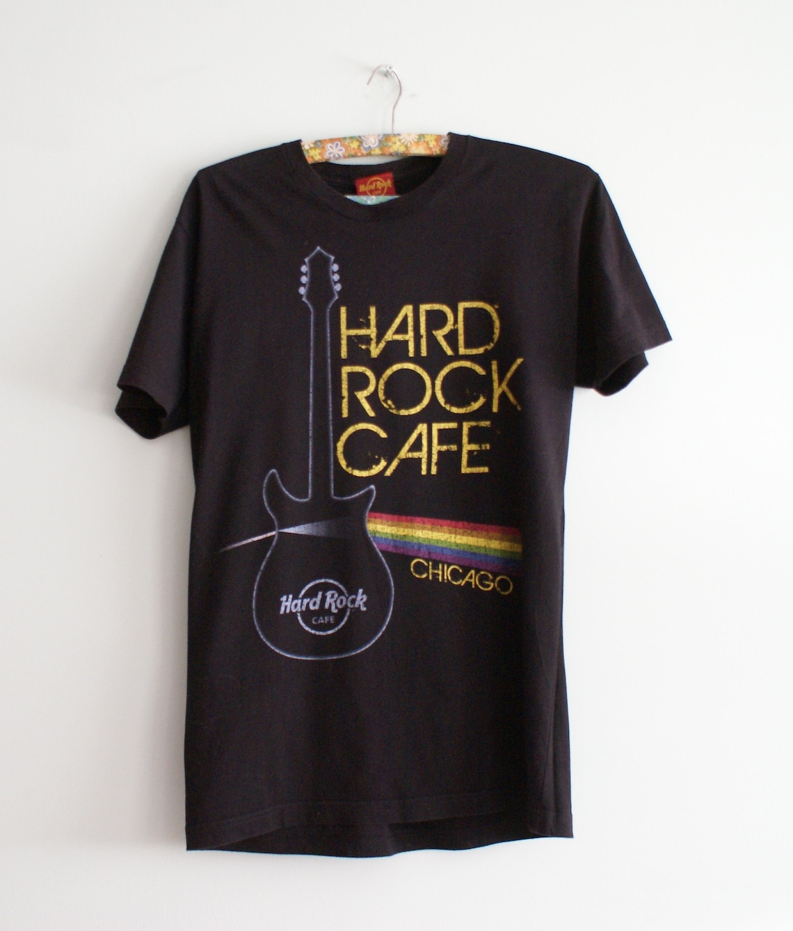 Hard Rock Cafe tshirt Hard Rock Cafe Chicago shirt Band Etsy