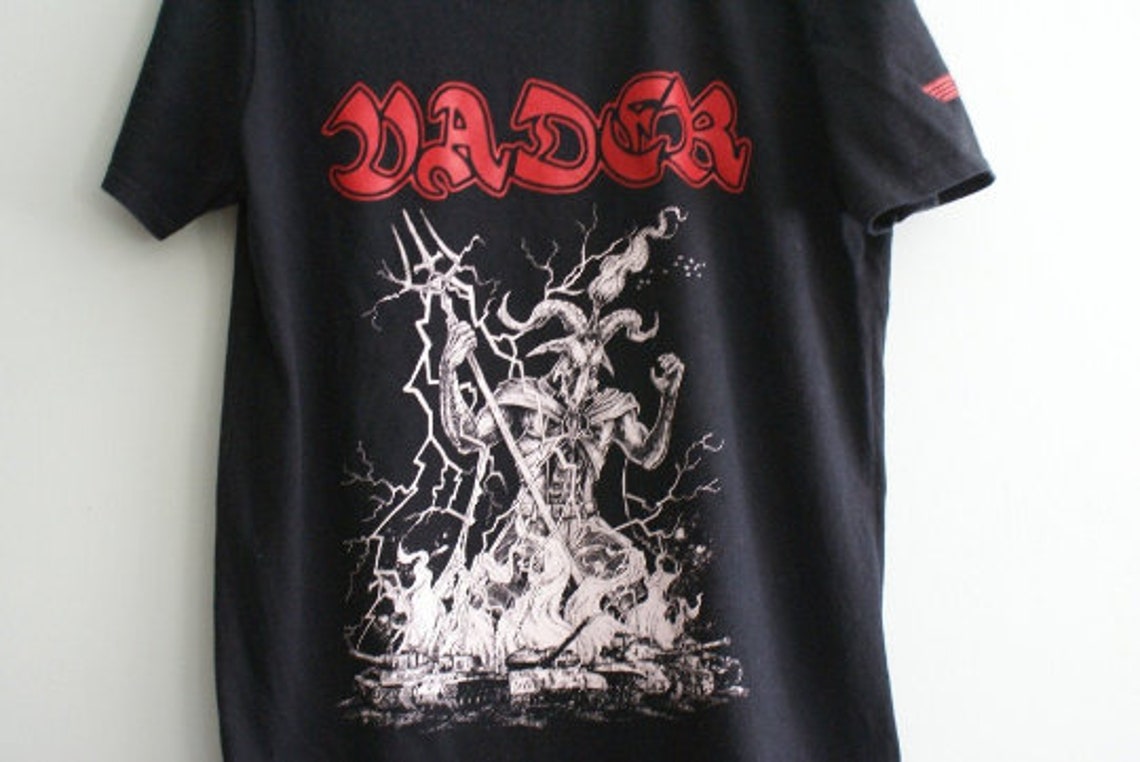 Official Vader tshirt Vader band tshirt Band shirt Death Etsy