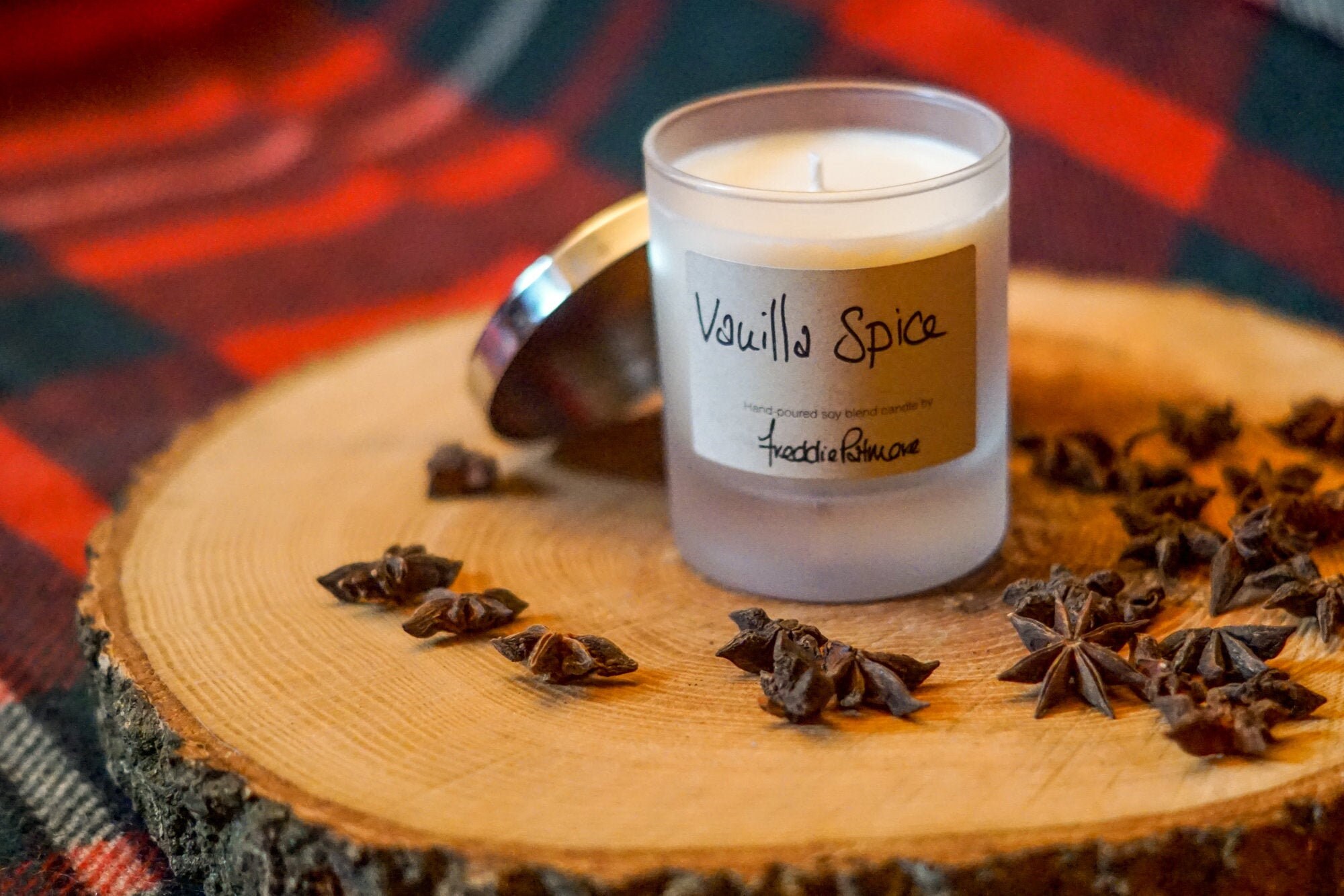 Vanilla Spice scented candle handmade in soy blend wax Etsy