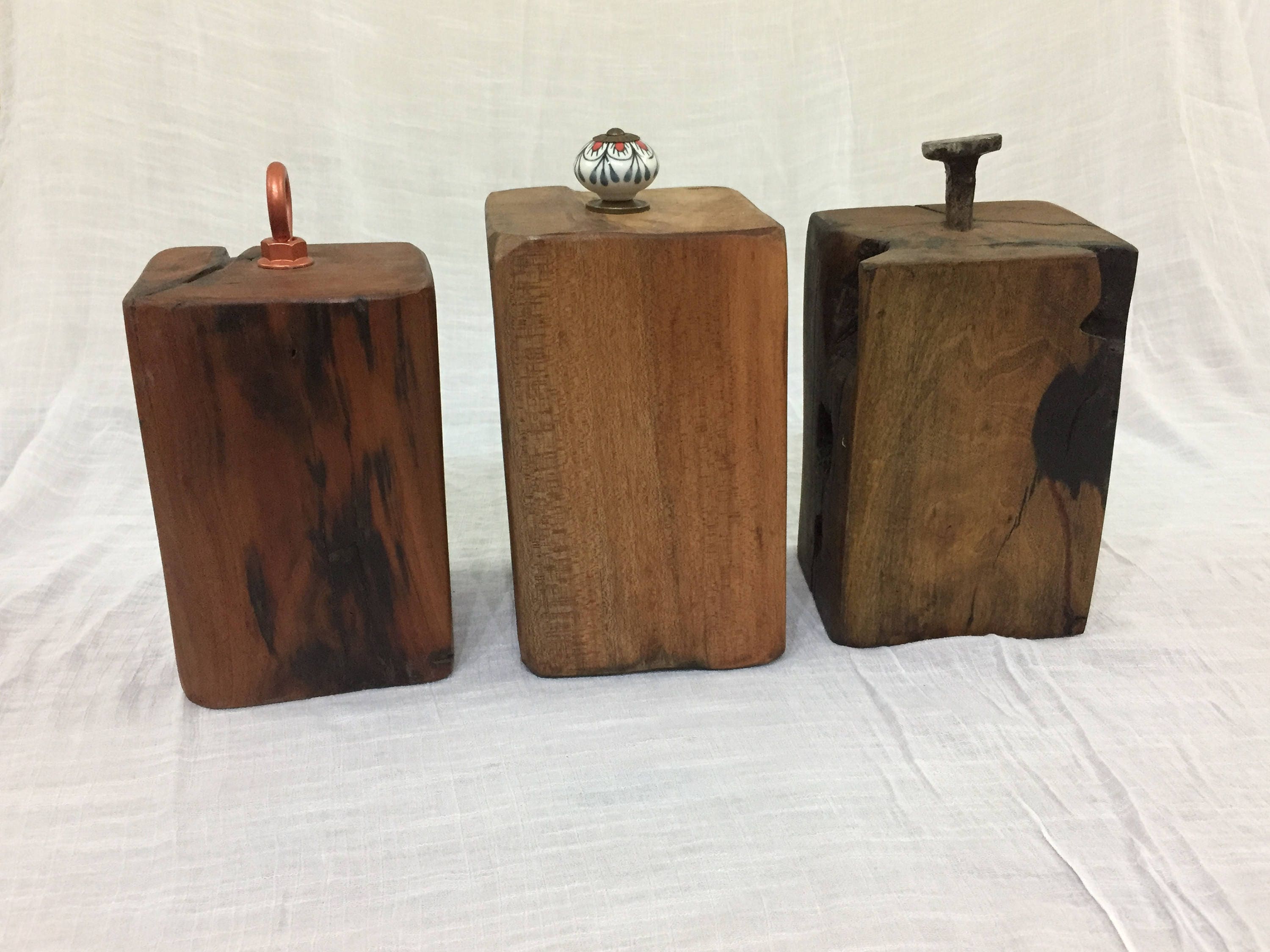 Wooden Door Stop Etsy