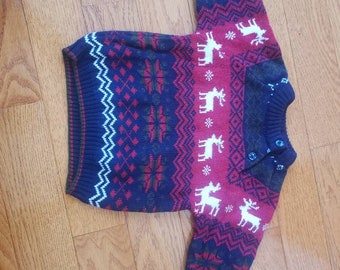 Boys Baby Togs Christmas Size 18 months Sweater