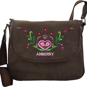 ANBERRY Schultertasche Oktoberfest Tasche Braun Bild 1