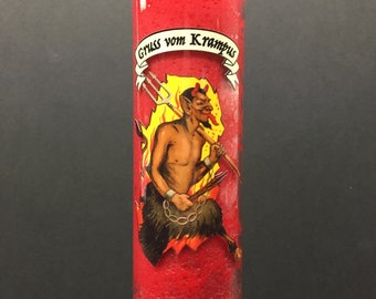 Krampus Prayer Candle