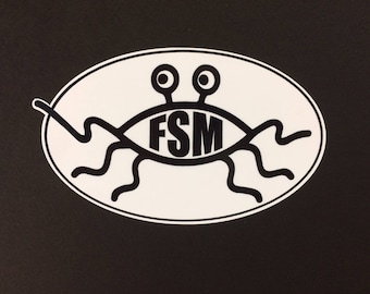 Flying Spaghetti Monster Sticker