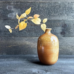 Vintage Ceramic Vase Studio Pottery Artist Signed
