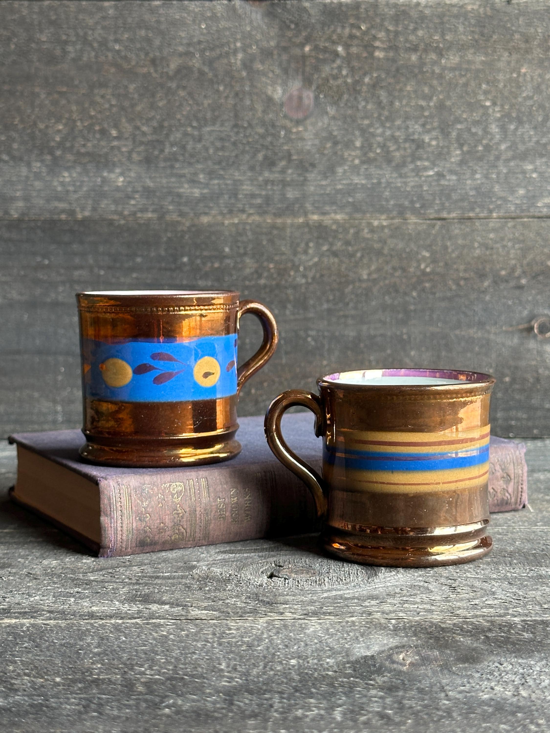 Antique 19th Century Mugs - Etsy