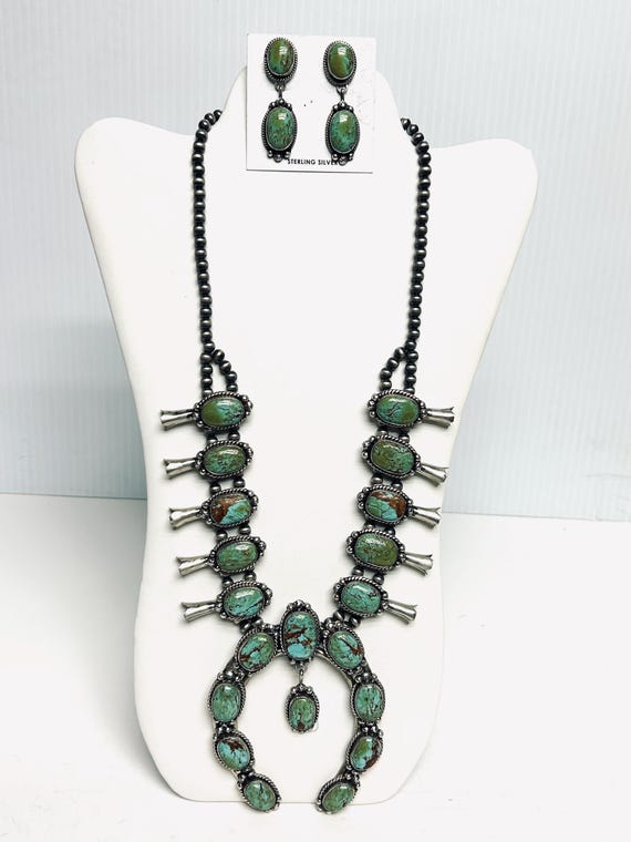 Authentic Native American Navajo Squash Blossom - image 1