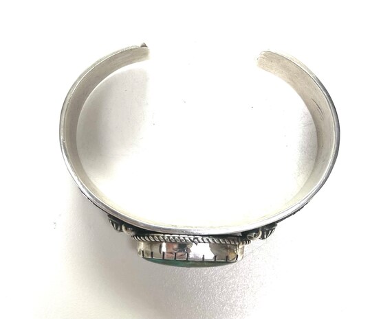 ビンテージネイティブアメリカンシルバーブレスレットデザイン カフ ナバホ Native American Navajo Whirling Log Thunderbird Arrow Silver