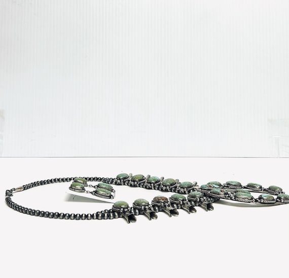 Authentic Native American Navajo Squash Blossom - image 2