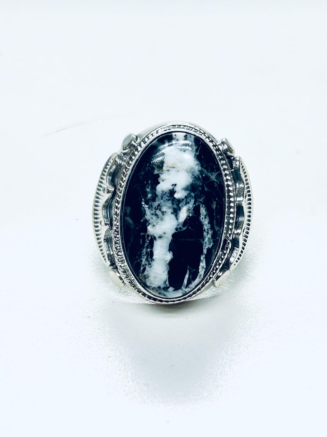 Native American Navajo Handmade Sterling Silver Turquoise Stone Ring - Etsy