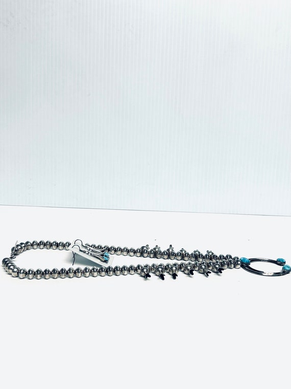 Authentic Native American Navajo Squash Blossom - image 2