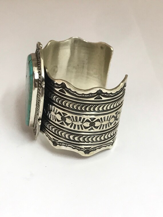 Super Thick Heavy Vintage Native American Navajo Twister Sterling Silver Bracelet Super Thick Heavy Vintage Native American Navajo Twister Sterling Silver Bracelet