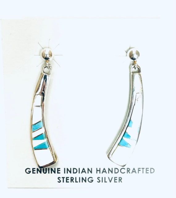 シルバーピアス ズニ族 ピアス Indian Jewelry FUNNY公式ストア ズニ族