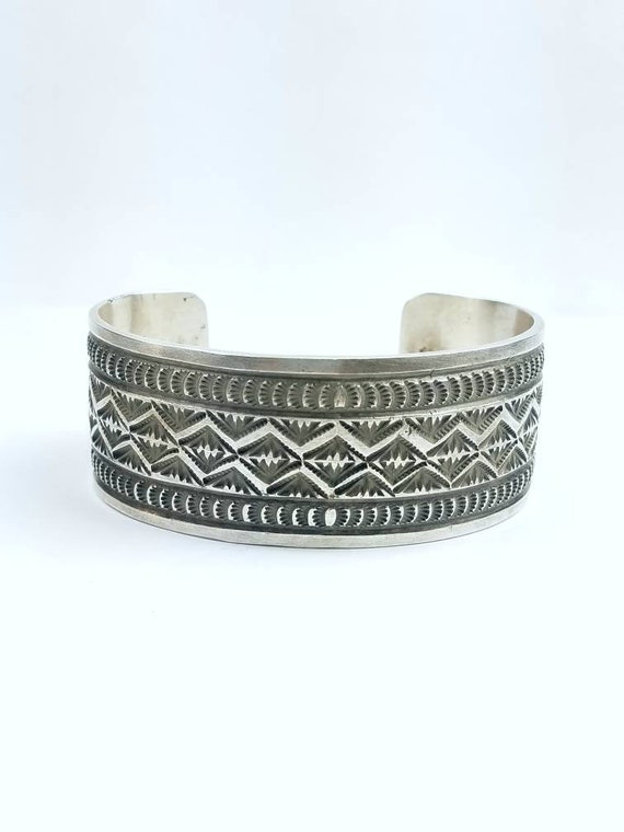 Super Thick Heavy Vintage Native American Navajo Twister Sterling Silver Bracelet Super Thick Heavy Vintage Native American Navajo Twister Sterling Silver Bracelet