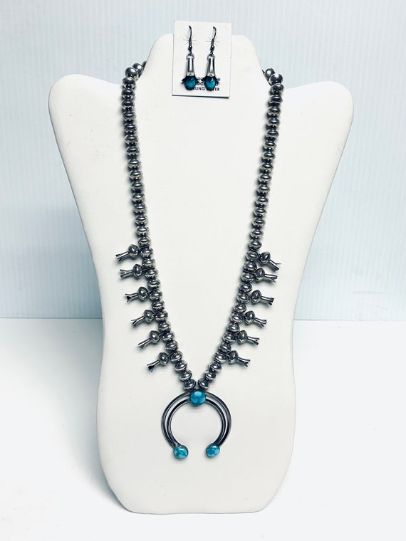 Authentic Native American Navajo Squash Blossom - image 1