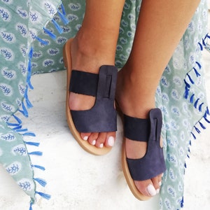Handmade leather sandals, Greek sandals, Leather sandals, flat sandals, ancient Greek sandals, Kallipous sandals