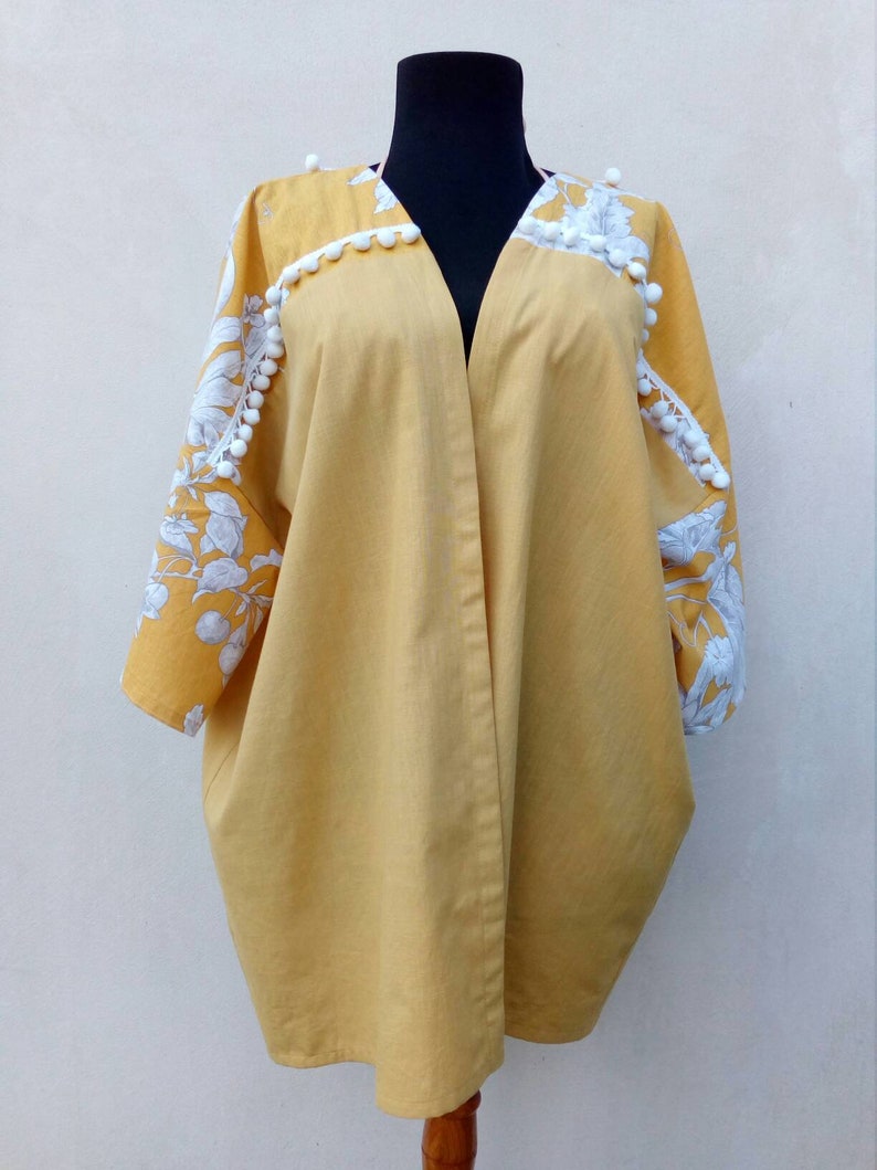 mustard yellow robe