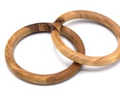x1 Corsican olive wood round bracelet turned by hand