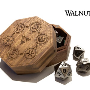 Zelda - Octo Dice Box - Magnetic lid - Spirit Stones - Zelda Gift