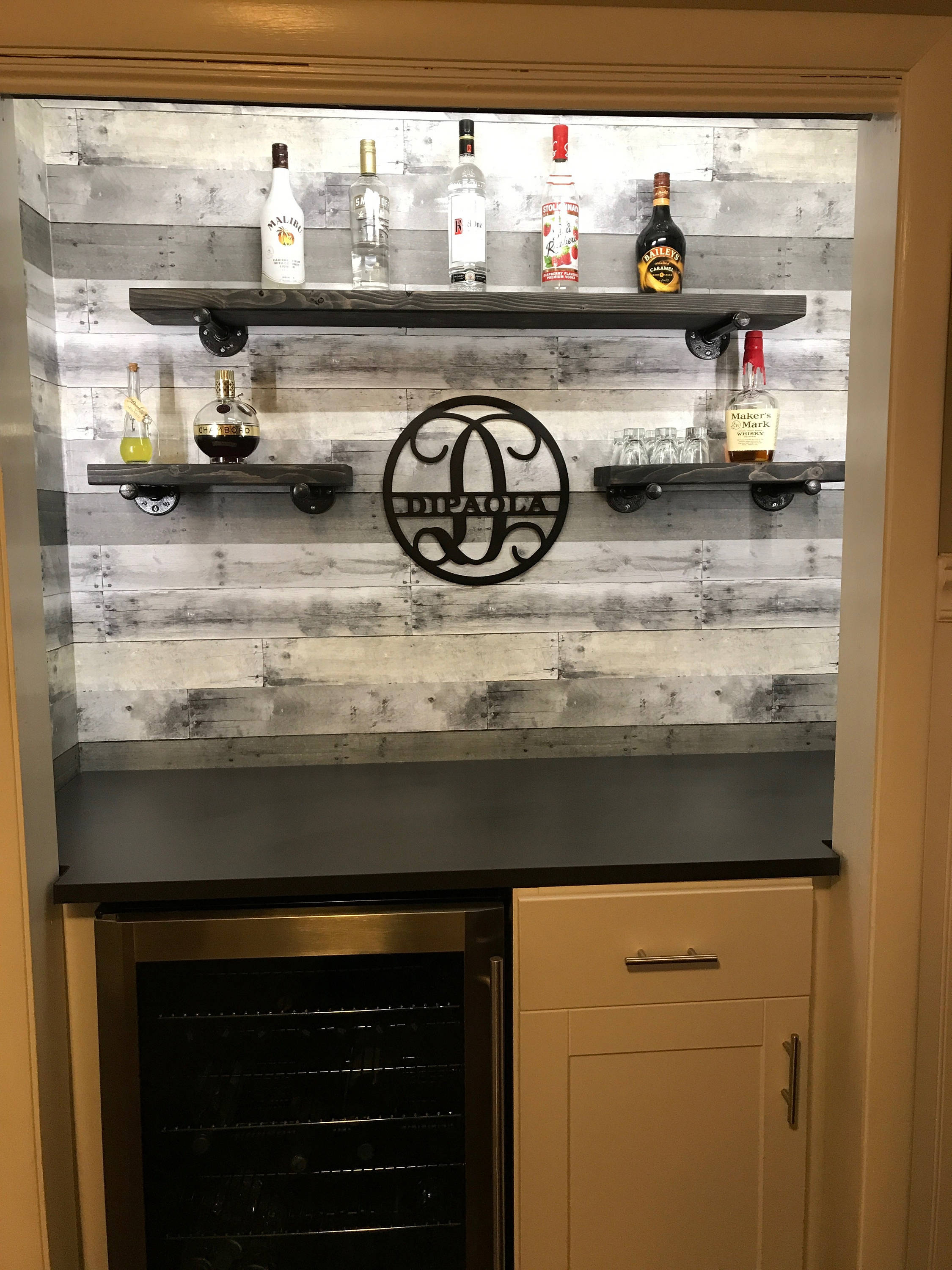 8 Floating Industrial Shelves SteamPunk Shelves Rustic Etsy