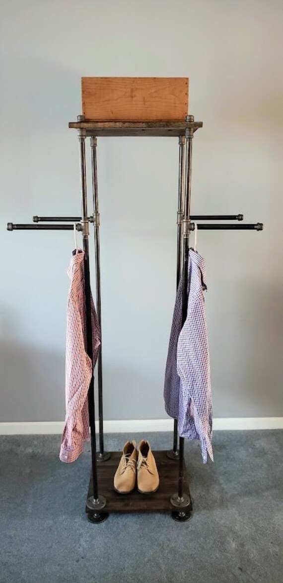 Retail Pipe Clothing Rack Display Walkaround clothing Etsy