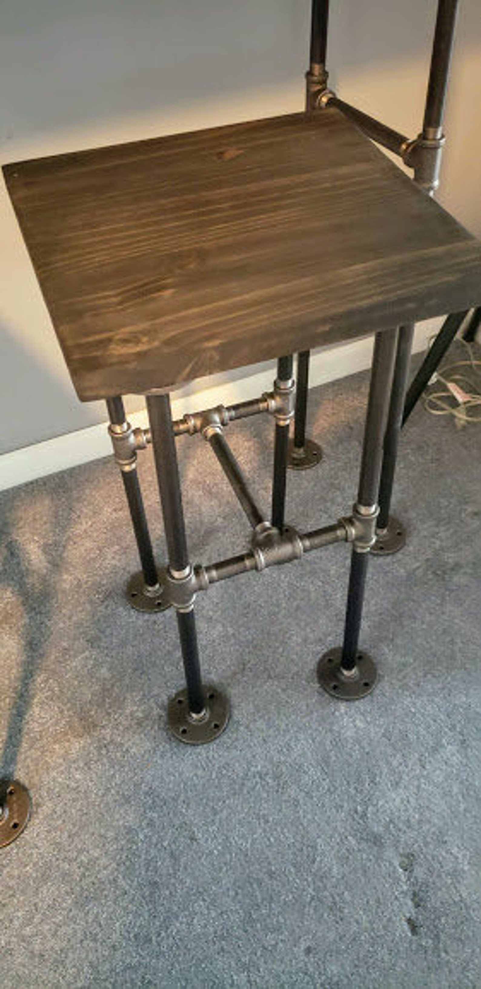 Industrial Pipe Bar Stools Bar Stools Counterheight stools Etsy