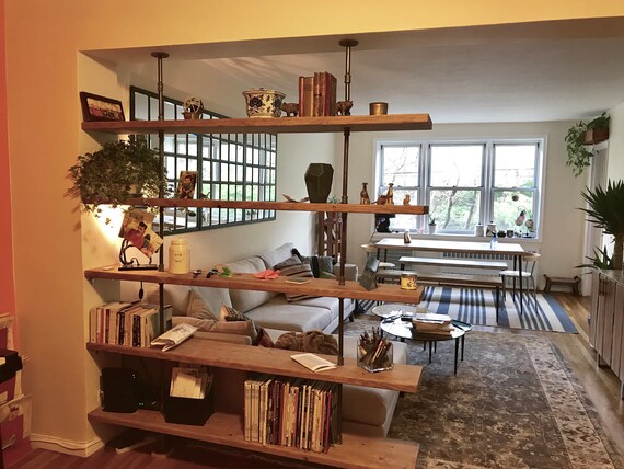 Custom Shelving Unit Bookcase Steampunk Shelves Image 0