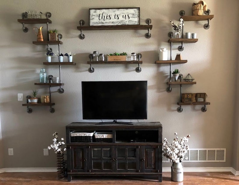 Wall Shelving Unit Floating Shelves Image 0