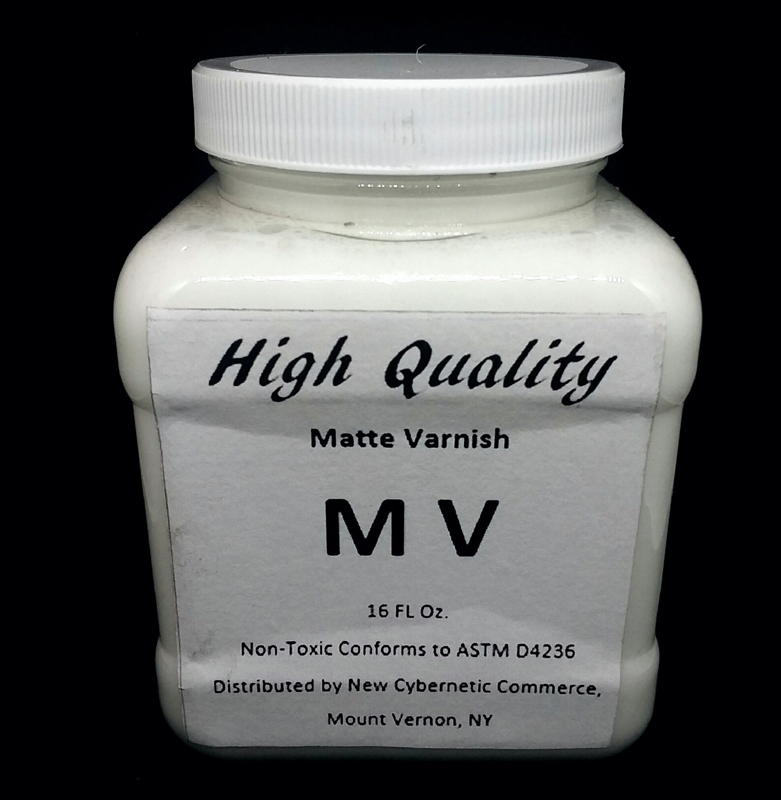 Artist High Quality Matte Varnish 16 oz. Jar FREE Shipping in Etsy