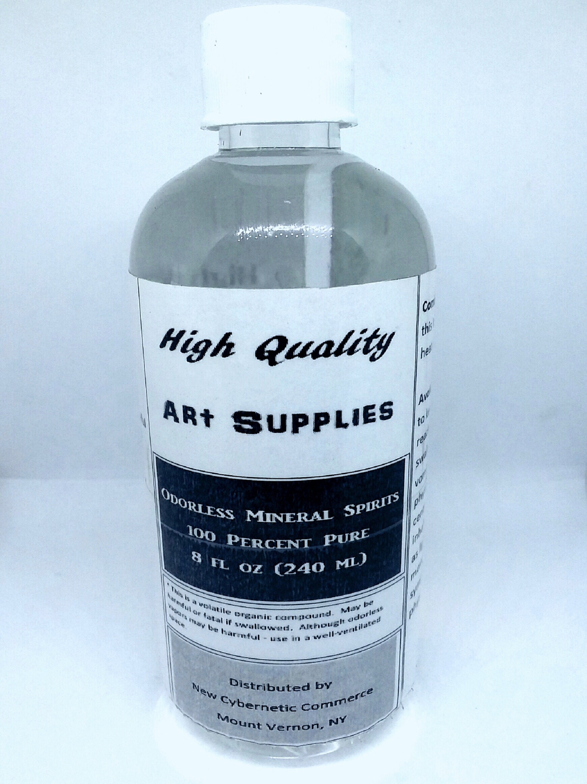 Odorless Mineral Spirits Artist Grade 8 oz High Quality Brand Etsy