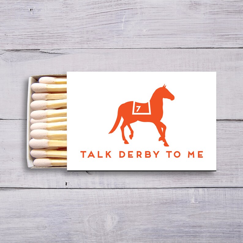Personalized Matches 1270 Wedding Matches Personalized Matchboxes Party Matches Cigar Matches Engagement Party Talk Derby To Me