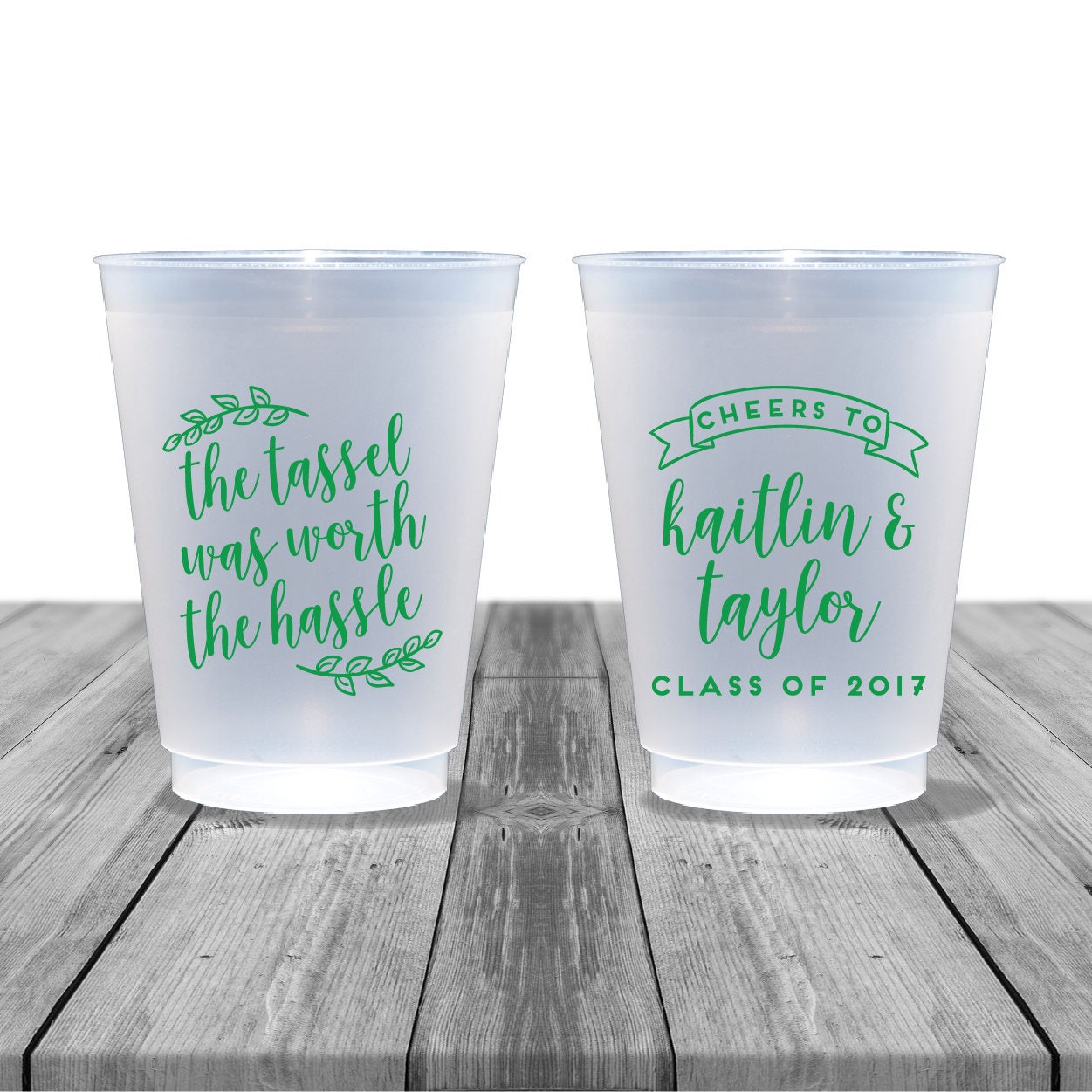 Graduation Party Cups Personalized Cups Party Cups Plastic Etsy