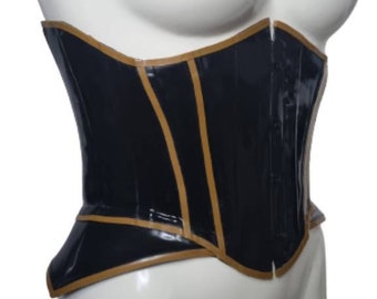 Latex corset