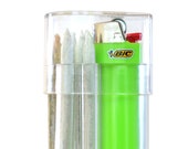 Smoke Space - Cigarette Case - Smoking Accessories - Lighter case - Gift - Lighter - Custom - Unique - (Colors)