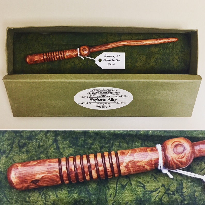 Custom Pottermore wand Hand carved Made to order Etsy