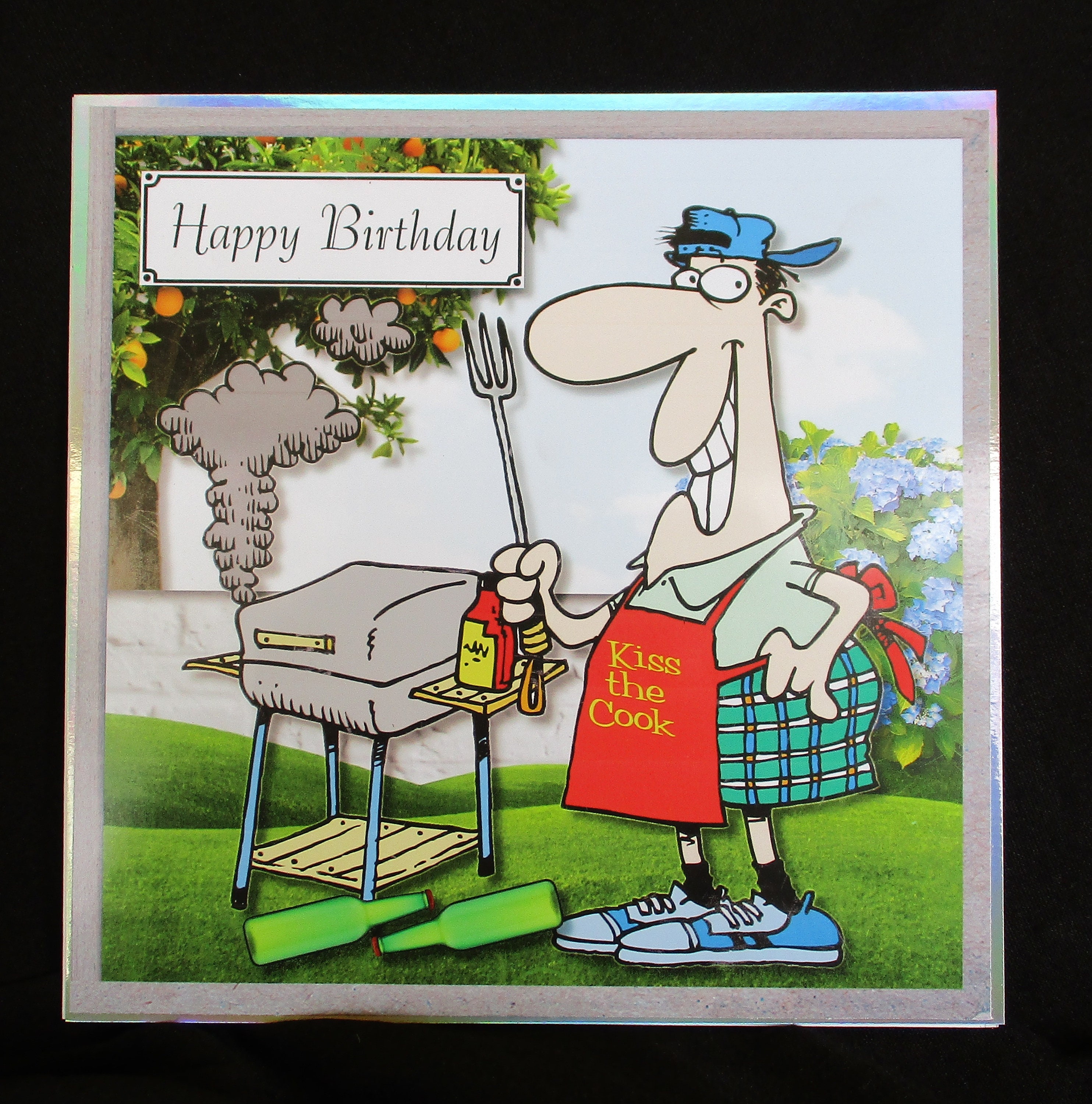 Barbecue Birthday Card Humorous Birthday Card Male Card Etsy Barbecue Birthday Card Humorous Birthday Card Male Card Etsy